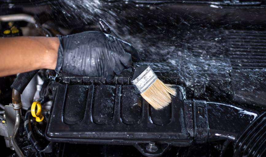 Engine Bay Cleaning
